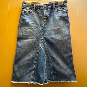 Free People Denim Skirt